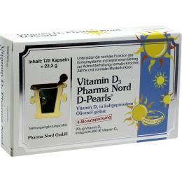 Ein aktuelles Angebot für Vitamin D3 Pharma Nord 120 St Kapseln Vitaminpräparate - jetzt kaufen, Marke Pharma Nord Vertriebs GmbH.