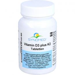 VITAMIN D3 PLUS K2 Tabletten 60 St.