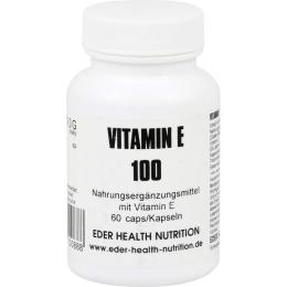 VITAMIN E 100 Kapseln 60 St. (29,9 g)