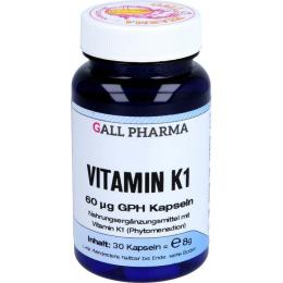 VITAMIN K1 60 µg GPH Kapseln 30 St. (8 g)