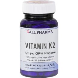 VITAMIN K2 100 µg GPH Kapseln 60 St. (33 g)