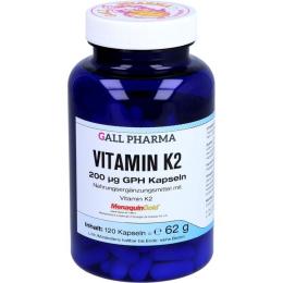 VITAMIN K2 200 µg GPH Kapseln 120 St.