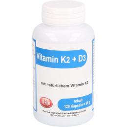 VITAMIN K2+D3 Berco Kapseln 120 St. (93 g)