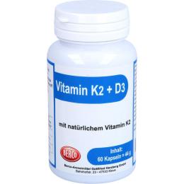 VITAMIN K2+D3 Berco Kapseln 60 St.