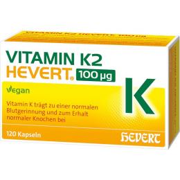VITAMIN K2 HEVERT 100 µg Kapseln 120 St. (19 g)