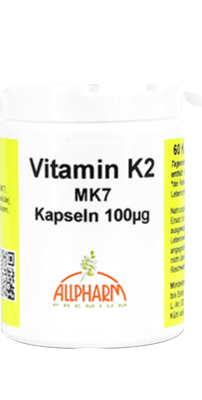 VITAMIN K2 MK7 Allpharm Premium 100 g Kapseln 21 g