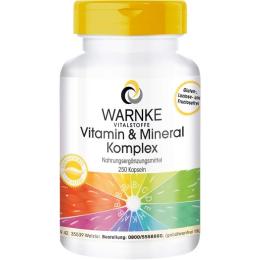 VITAMIN & MINERAL Komplex Kapseln 250 St.