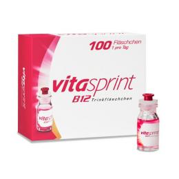 vitasprint B12 Trinkfläschchen 100 St Pulver zur Herstellung einer Lösung zum Einnehmen