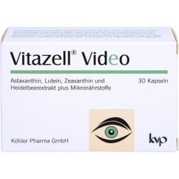 VITAZELL Video Kapseln 30 St. (26,1 g)