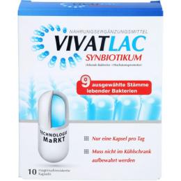 VIVATLAC SYNBIOTIKUM magensaftresistente Kapseln 10 St. (4,28 g)