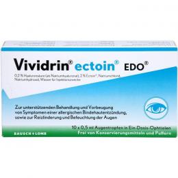 VIVIDRIN ectoin EDO Augentropfen 5 ml