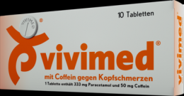 VIVIMED mit Coffein gegen Kopfschmerzen Tabletten 10 St