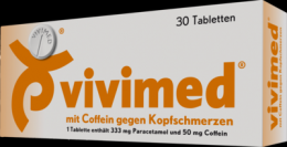 VIVIMED mit Coffein gegen Kopfschmerzen Tabletten 30 St