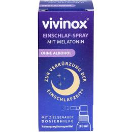 VIVINOX Einschlaf-Spray mit Melatonin 30 ml