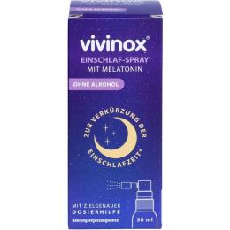 VIVINOX Einschlaf-Spray mit Melatonin 50 ml
