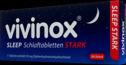 VIVINOX Sleep Schlaftabletten stark 20 St