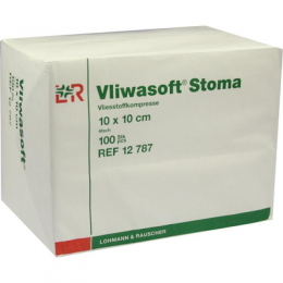 VLIWASOFT Stoma Kompressen 10x10 cm 4fach 100 St