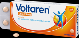 VOLTAREN Dolo 25 mg berzogene Tabletten 10 St