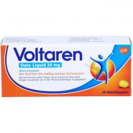 VOLTAREN Dolo Liquid 25 mg Weichkapseln 10 St.