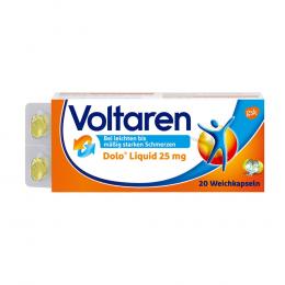 Ein aktuelles Angebot für VOLTAREN Dolo Liquid 25 mg Weichkapseln 20 St Weichkapseln Muskel- & Gelenkschmerzen - jetzt kaufen, Marke GlaxoSmithKline Consumer Healthcare GmbH & Co. KG - OTC Medicines.