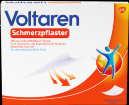 VOLTAREN Schmerzpflaster 140 mg wirkstoffh.Pflast. 5 St