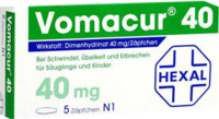 VOMACUR 40 Suppositorien 10 St