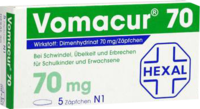 VOMACUR 70 Suppositorien 10 St