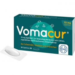 VOMACUR 70 Suppositorien 10 St.