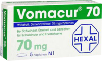 VOMACUR 70 Suppositorien 5 St