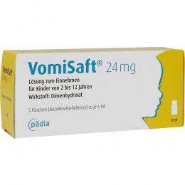 VOMISAFT 24 mg Lösung zum Einnehmen 5 X 6 ml Lösung zum Einnehmen