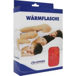 WÄRMFLASCHE 1,5 l mit Bezug rot 1,5 l