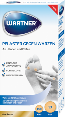 WARTNER Pflaster gegen Warzen 24 St