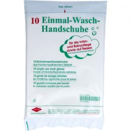 WASCHHANDSCHUHE Einmal 10 St.