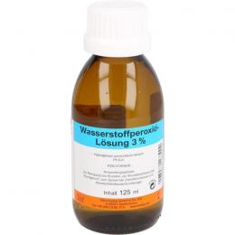 WASSERSTOFFPEROXID Lösung 3% Ph.Eur. 125 ml