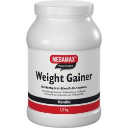 WEIGHT GAINER Megamax Vanille Pulver 1500 g