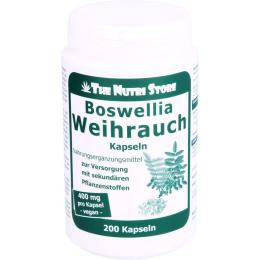 WEIHRAUCH 400 mg Kapseln 200 St. (122,8 g)