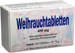 Ein aktuelles Angebot für WEIHRAUCH 400 mg Tabletten 100 St Tabletten Naturheilmittel - jetzt kaufen, Marke Bios Medical Services.