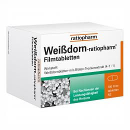 WEISSDORN-RATIOPHARM Filmtabletten 100 St Filmtabletten