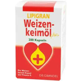 WEIZENKEIMÖL plus Kapseln Grandel 200 St. (60 g)
