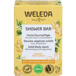 WELEDA feste Duschpflege Ginger+Petitgrain 75 g