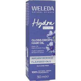 WELEDA HydraShine Gloss Drops Haar-Öl 30 ml
