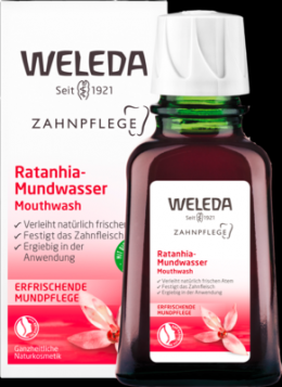 WELEDA Ratanhia Mundwasser 50 ml