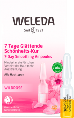 WELEDA Wildrose 7 Tage glttende Schnheits-Kur 7X0.8 ml