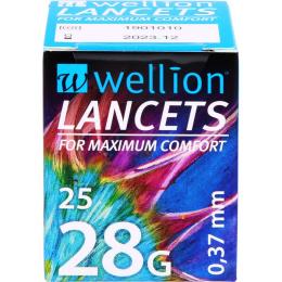 WELLION Lanzetten 28 G 0,37 mm 25 St.