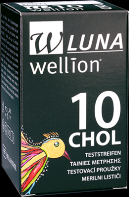 WELLION LUNA Cholesterinteststreifen 10 St