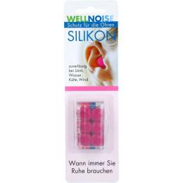 WELLNOISE Ohrenstopfen pink Blister 6 St.