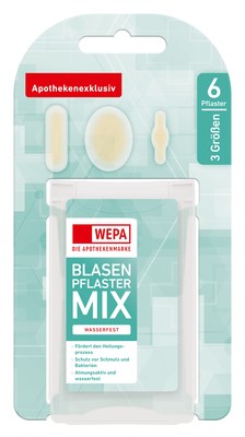 WEPA Blasenpflaster Mix 3 Gren 6 St