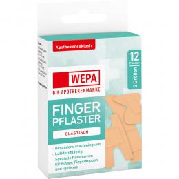 WEPA Fingerpflaster Mix 3 Grössen 12 St Pflaster