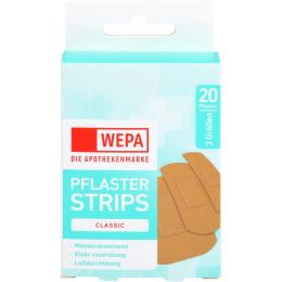 WEPA Pflasterstrips Classic wasserabweis.3 Größen 20 St.