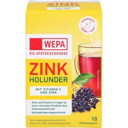 WEPA Zink Holunder+Vit.C+Zink zuckerfrei Pulver 100 g